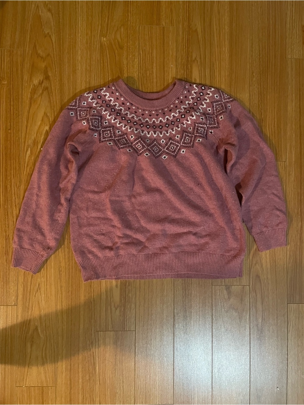 Cotton & wool blend sweater